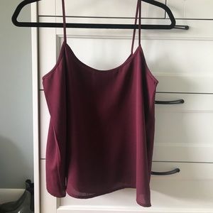 A+F Burgundy cami